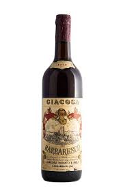 (image for) GIACOSA DONATO BARBARESCO ASILI 1985